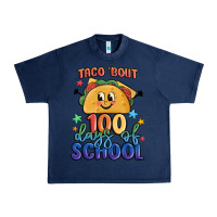 Navy taco bout 100 days of school Urban Heavy Tee - MaliasSmallBusiness