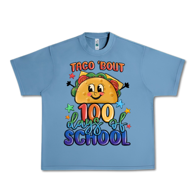 Taco Bout 100 Days Of School Urban Heavy Tee by MaliasSmallBusiness | Teevron