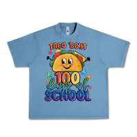 Pebble Blue taco bout 100 days of school Urban Heavy Tee - MaliasSmallBusiness