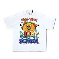 White taco bout 100 days of school Urban Heavy Tee - MaliasSmallBusiness