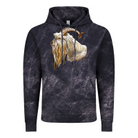 Cloud Black kiko goat face Vintage Hoodie - LillyAllenDesigns
