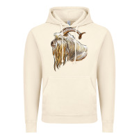 Vintage Artic kiko goat face Vintage Hoodie - LillyAllenDesigns