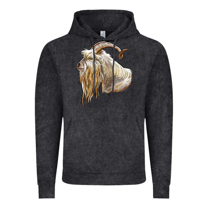 Kiko Goat Face Vintage Hoodie by LillyAllenDesigns | Teevron