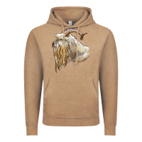 Vintage Coffee kiko goat face Vintage Hoodie - LillyAllenDesigns