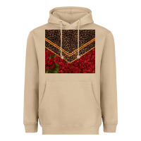 Mushroom red roses with leopard Heavyweight Hoodie - TumblerDesignByShophia