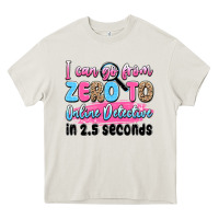Cream i can go from zero to online detective in 2.5 seco Heavy Core Tee - JahusDesignShop