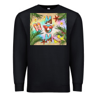 Black summer mom Premium Sweatshirt - TumblerDesignByShophia