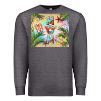 Charcoal Heather summer mom Premium Sweatshirt - TumblerDesignByShophia