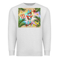 Oatmeal Heather summer mom Premium Sweatshirt - TumblerDesignByShophia