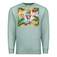 Seafoam summer mom Premium Sweatshirt - TumblerDesignByShophia