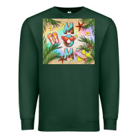 Sports Green summer mom Premium Sweatshirt - TumblerDesignByShophia