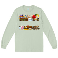 Matcha floral teacher custom name Long Sleeve Tee - NancyCooperArtShop