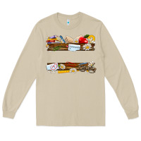 Mushroom floral teacher custom name Long Sleeve Tee - NancyCooperArtShop