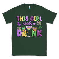 Sports Green this girl needs a drink Classic Tee - MaliasSmallBusiness