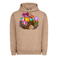 Pigment Burro Easter Eggs Hamper Urban Hoodie - BundleAndBundleShop