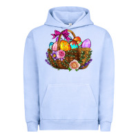 Pigment Grape Ice Easter Eggs Hamper Urban Hoodie - BundleAndBundleShop