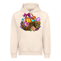 Sandshell Easter Eggs Hamper Urban Hoodie - BundleAndBundleShop