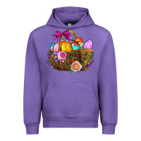 Easter Eggs Hamper Urban Hoodie | Teevron