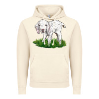 Vintage Artic Baby Angora Goat Vintage Hoodie - LillyAllenDesigns