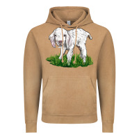 Vintage Camel Baby Angora Goat Vintage Hoodie - LillyAllenDesigns