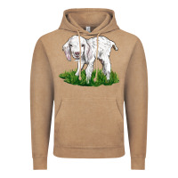 Vintage Coffee Baby Angora Goat Vintage Hoodie - LillyAllenDesigns