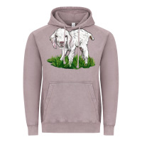 Vintage Zinc Baby Angora Goat Vintage Hoodie - LillyAllenDesigns