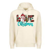 Tofu love christmas snowman Premium Hoodie - JahusDesignShop