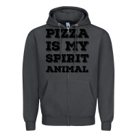 Smoke Pizza Is My Spirit Animal Zipper Hoodie - Bettercallsaul