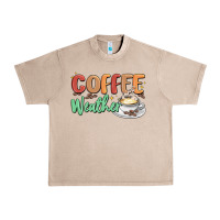 French Oak coffee weather Urban Heavy Tee - MaliasSmallBusiness