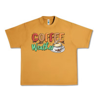 Peanut Butter coffee weather Urban Heavy Tee - MaliasSmallBusiness