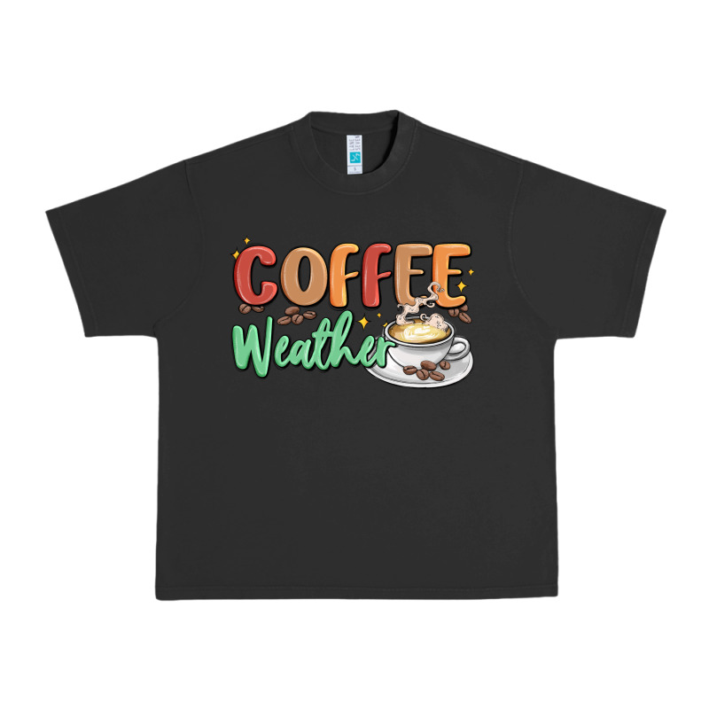 Coffee Weather Urban Heavy Tee by MaliasSmallBusiness | Teevron