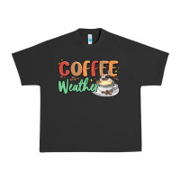 Pigment Black coffee weather Urban Heavy Tee - MaliasSmallBusiness