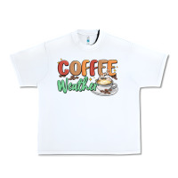 White coffee weather Urban Heavy Tee - MaliasSmallBusiness
