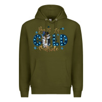 Army Green baby its cold outside Premium Hoodie - CowGirlArtShop