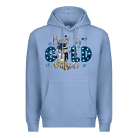Colony Blue baby its cold outside Premium Hoodie - CowGirlArtShop
