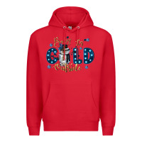 Red baby its cold outside Premium Hoodie - CowGirlArtShop