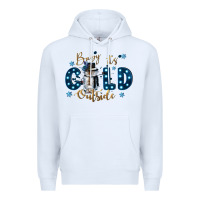 White baby its cold outside Premium Hoodie - CowGirlArtShop