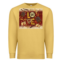 Antique Gold wizard love Premium Sweatshirt - TumblerDesignByShophia