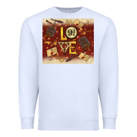 White wizard love Premium Sweatshirt - TumblerDesignByShophia