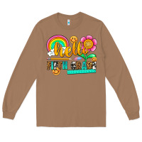 Toasted Coconut hello fifth grade Long Sleeve Tee - NancyCooperArtShop
