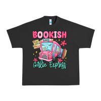 Pigment Black bookish girlie express Urban Heavy Tee - MaliasSmallBusiness
