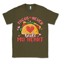 Army Green tacos never broke my heart Classic Tee - MaliasSmallBusiness