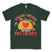 Sports Green tacos never broke my heart Classic Tee - MaliasSmallBusiness