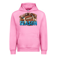Fuchsia Pink touchdown season Urban Hoodie - FaDigitalArtStudio