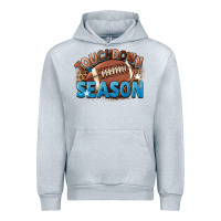Heather Grey touchdown season Urban Hoodie - FaDigitalArtStudio