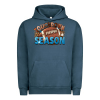 Pigment Midnight Navy touchdown season Urban Hoodie - FaDigitalArtStudio