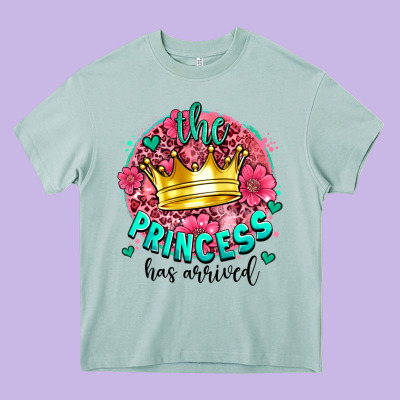 The Princesshas Arrived Heavy Core Tee Designed By Adodesignshop