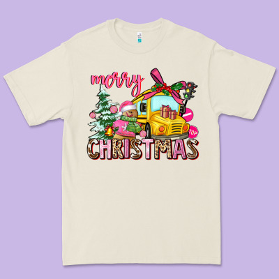 Merry Christmas Premium Tee Designed By Adodesignshop