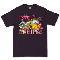 Plum merry christmas Premium Tee - AdoDesignShop