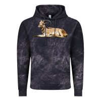 Cloud Black Spanish Goat Vintage Hoodie - LillyAllenDesigns